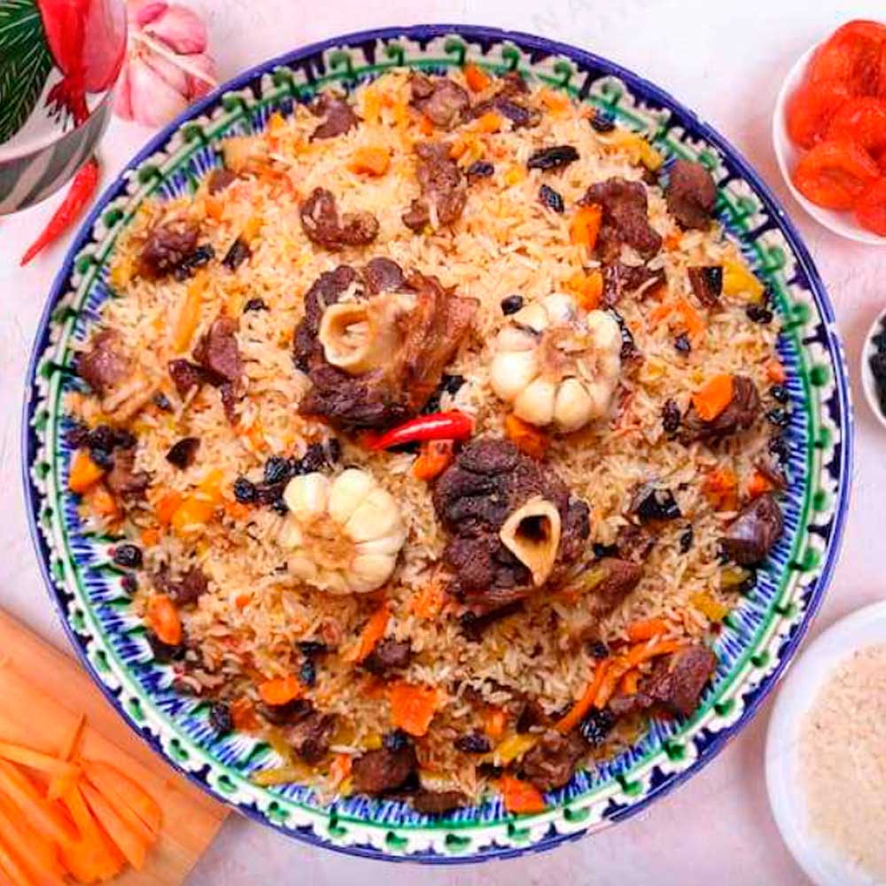 Плов Чайханский (3,3 кг, на 7-8 человек) Плов Чайханский (3,3 кг, на 7-8 человек)